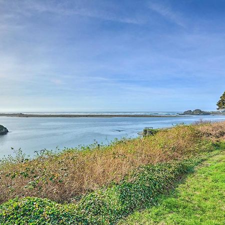 Smith River Vintage Cabin Oceanfront Deck And Views エクステリア 写真