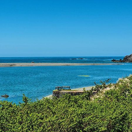 Smith River Vintage Cabin Oceanfront Deck And Views エクステリア 写真